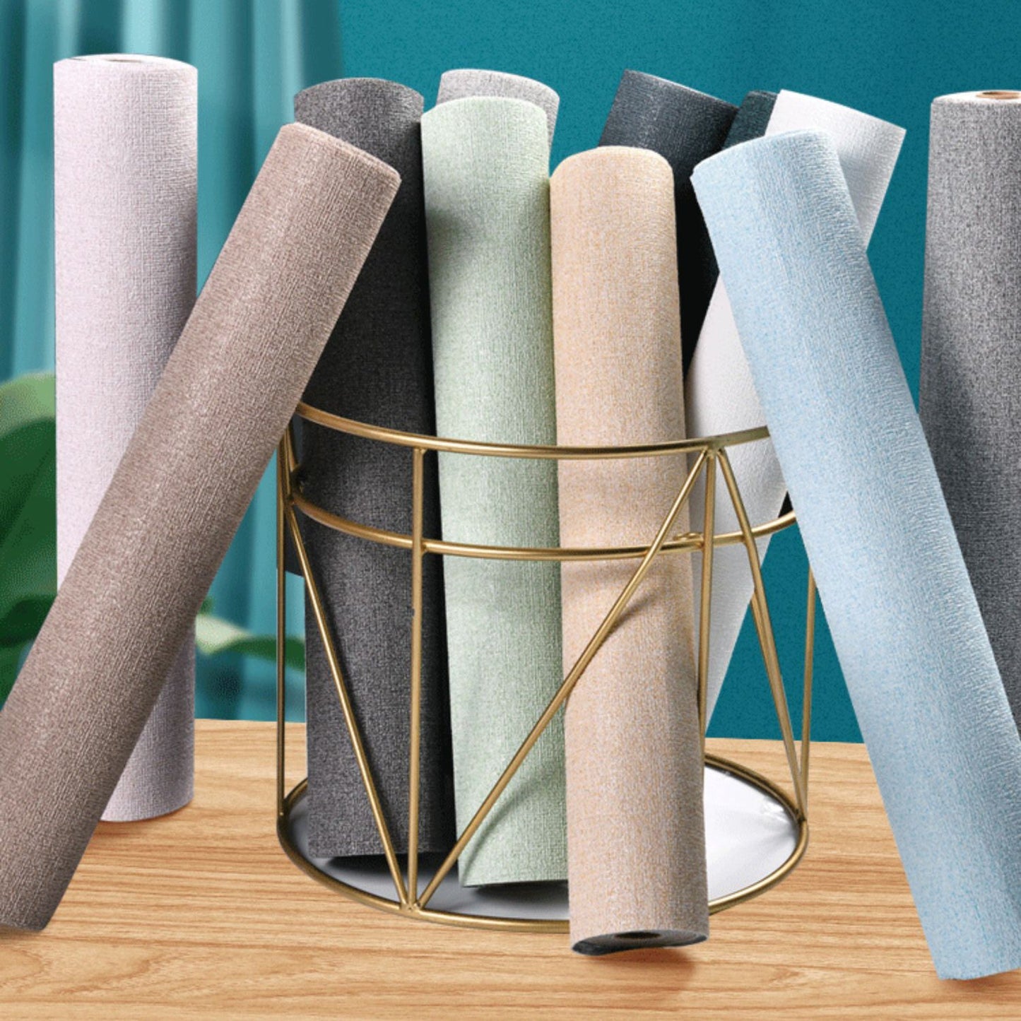Sandsberg | Modern Pearl Wainscoting Flax Wandzugangspanel Selbstklebende Wandpaneele