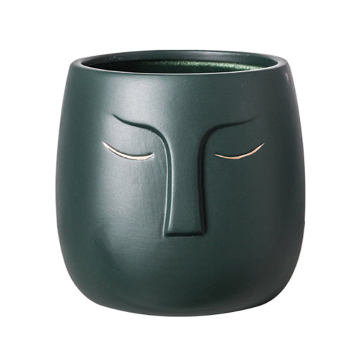 Keramische Gesicht Wohnzimmer Vase