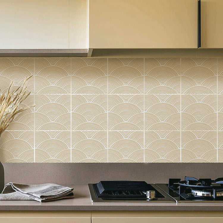 Sandsberg | Modern Mosaic Tile Peel and Stick Tile Pvc Kitchen Backsplash Peel and Stick Wall Tile