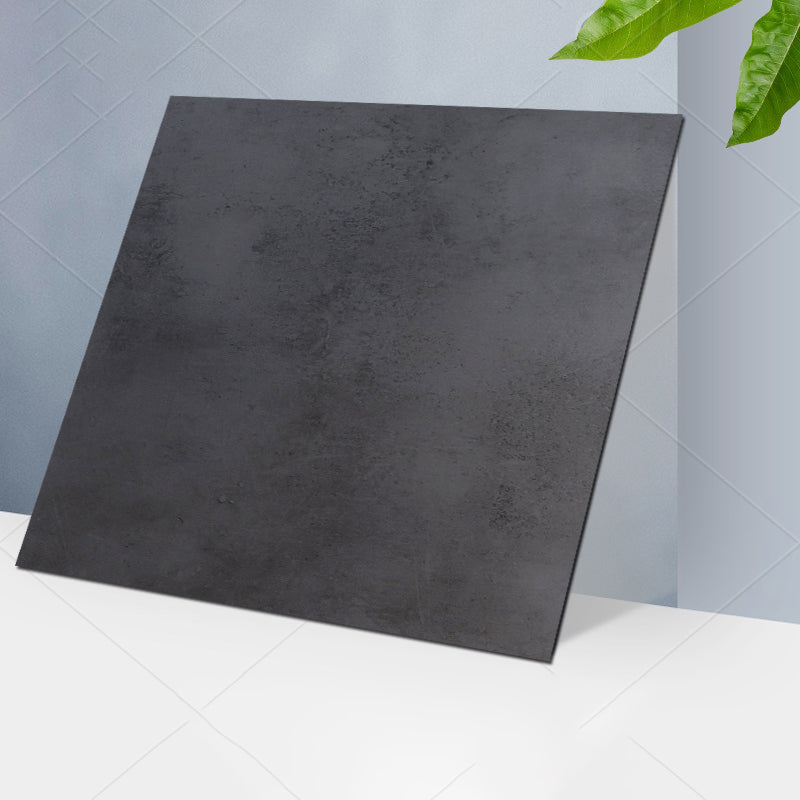 Sandsberg | Klassischer Stil Quadrat PVC Bodenbelag Selbstklebender Steinlook Glatter PVC Bodenbelag