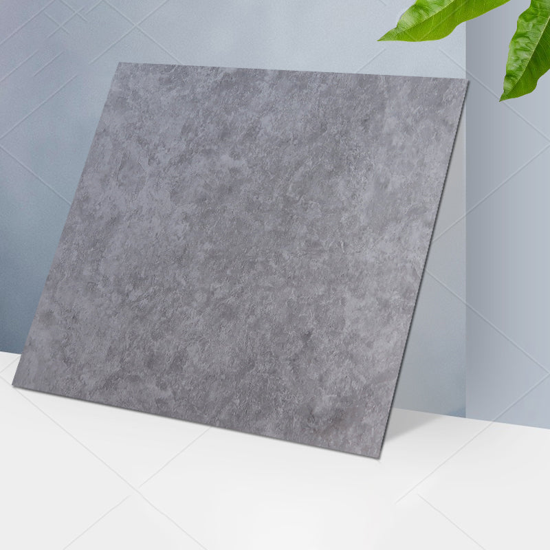Sandsberg | Klassischer Stil Quadrat PVC Bodenbelag Selbstklebender Steinlook Glatter PVC Bodenbelag