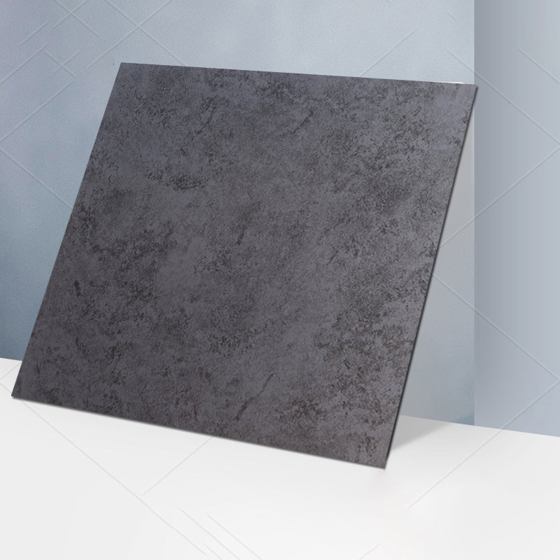 Sandsberg | Klassischer Stil Quadrat PVC Bodenbelag Selbstklebender Steinlook Glatter PVC Bodenbelag