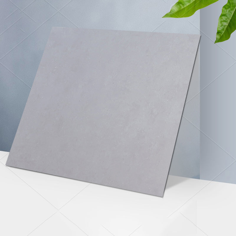 Sandsberg | Klassischer Stil Quadrat PVC Bodenbelag Selbstklebender Steinlook Glatter PVC Bodenbelag