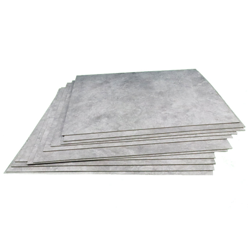 Sandsberg | Klassischer Stil Quadrat PVC Bodenbelag Selbstklebender Steinlook Glatter PVC Bodenbelag