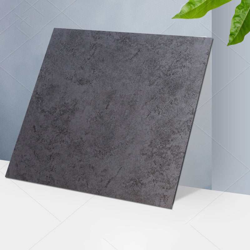 Sandsberg | Klassischer Stil Quadrat PVC Bodenbelag Selbstklebender Steinlook Glatter PVC Bodenbelag