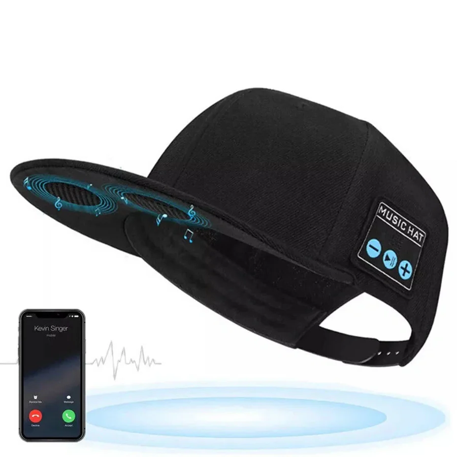Sandsberg | Bluetooth Lautsprecher Baseballmütze – kabellos, wasserdicht und stylisch