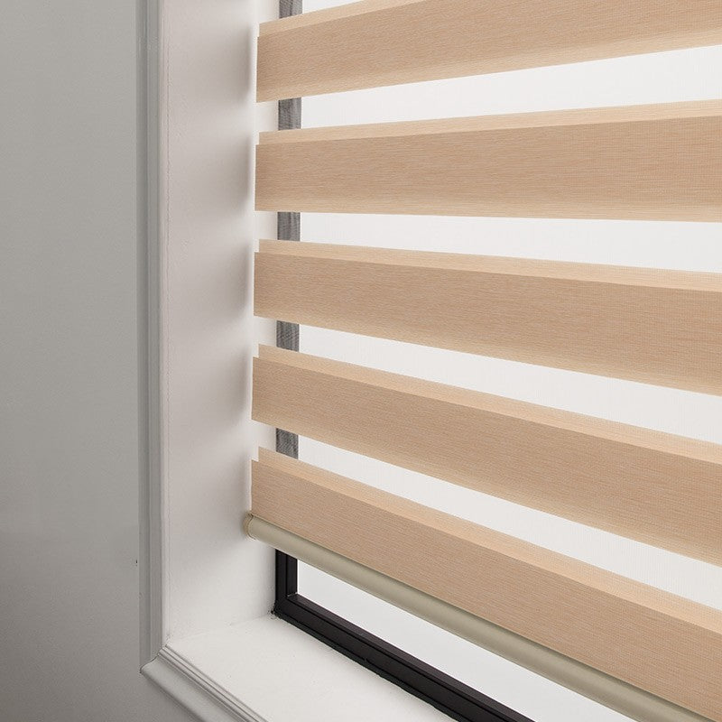 Weicher Gaze-Vorhang, Halbschattierungs-Rollvorhang, Roll-Up-Vorhang, elektrischer Zebra-Vorhang