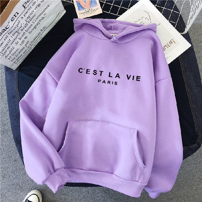 La Vie Hoodie | Bequemer Pullover für Damen