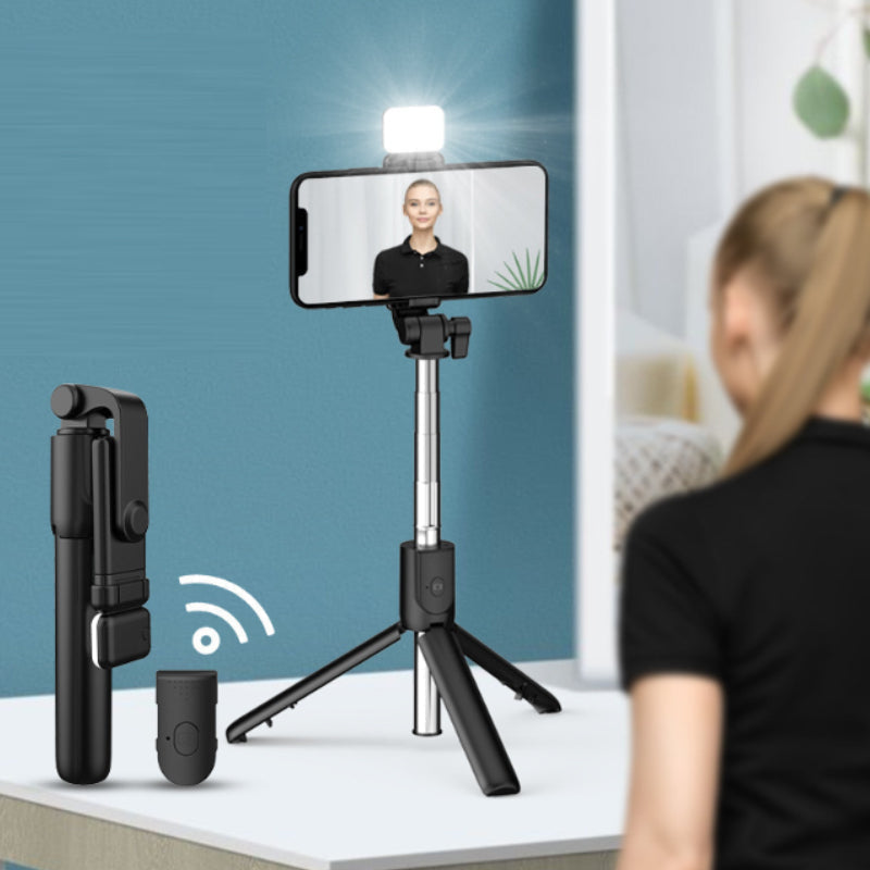6-in-1-kabelloser Bluetooth-Selfie-Stick