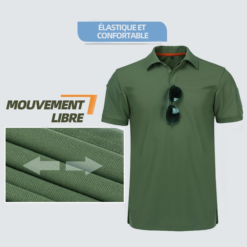 Schnelltrocknendes Poloshirt für Männer