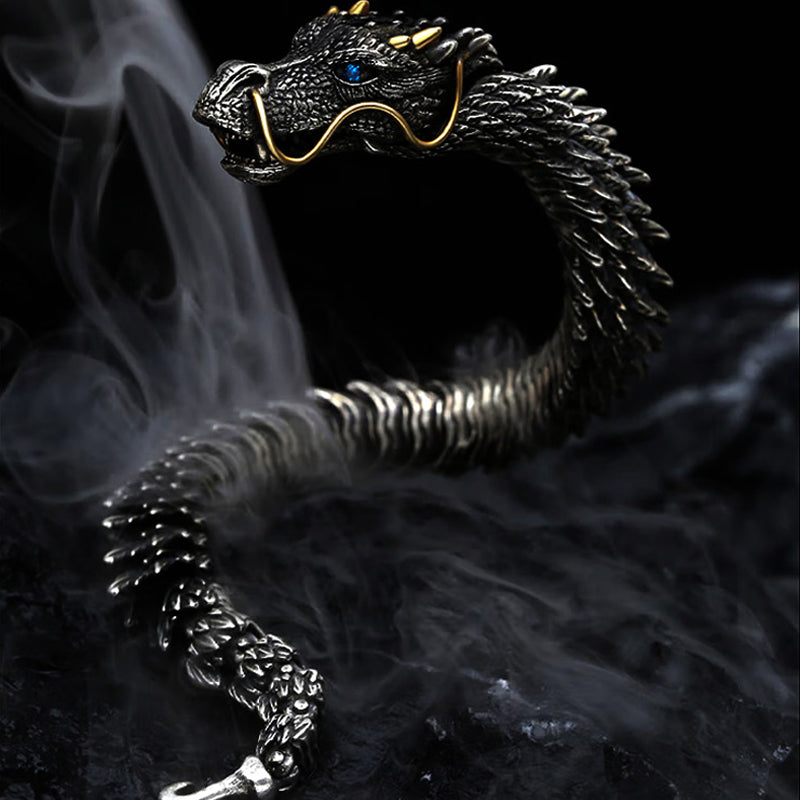 Handgefertigtes Drachenkettenarmband