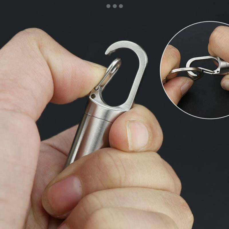 Draagbare medicijndoos van roestvrij staal