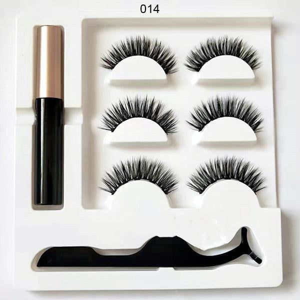 Wimpern für magnetischen Eyeliner