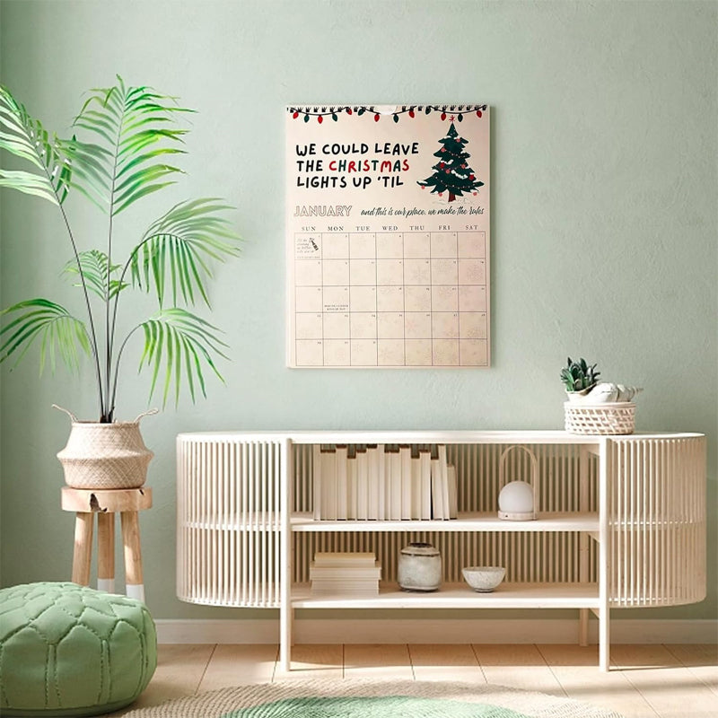 2025 TS Songtexte Wandkalender