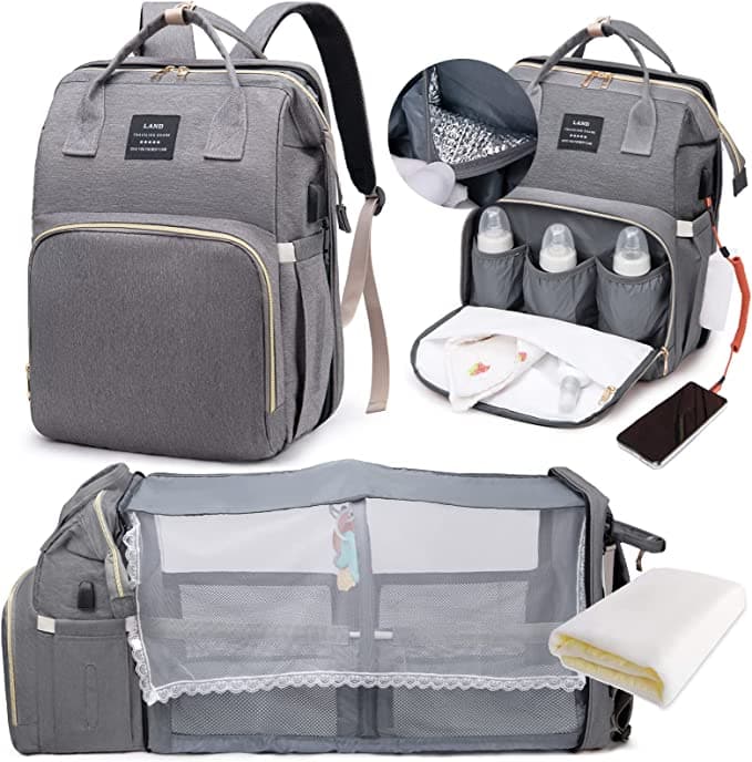 Kidzy™️ 3 in 1 Wickelrucksack - Komfort trifft Funktion für Eltern!