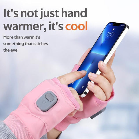 USB-aufladbare beheizbare Handschuhe ohne Finger