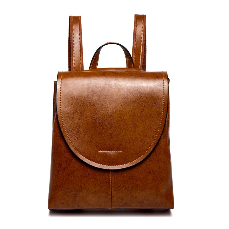 Trendiger Leder Rucksack für Frauen - Stilvoll, Vielseitig & Nachhaltig