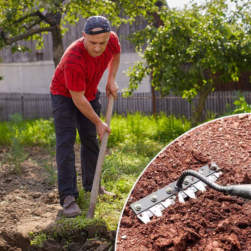 Sandsberg | Vielseitige Griffrechen für den Rasen