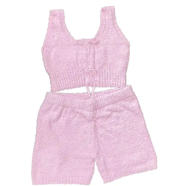 Flanellvelours-Pyjama-Set