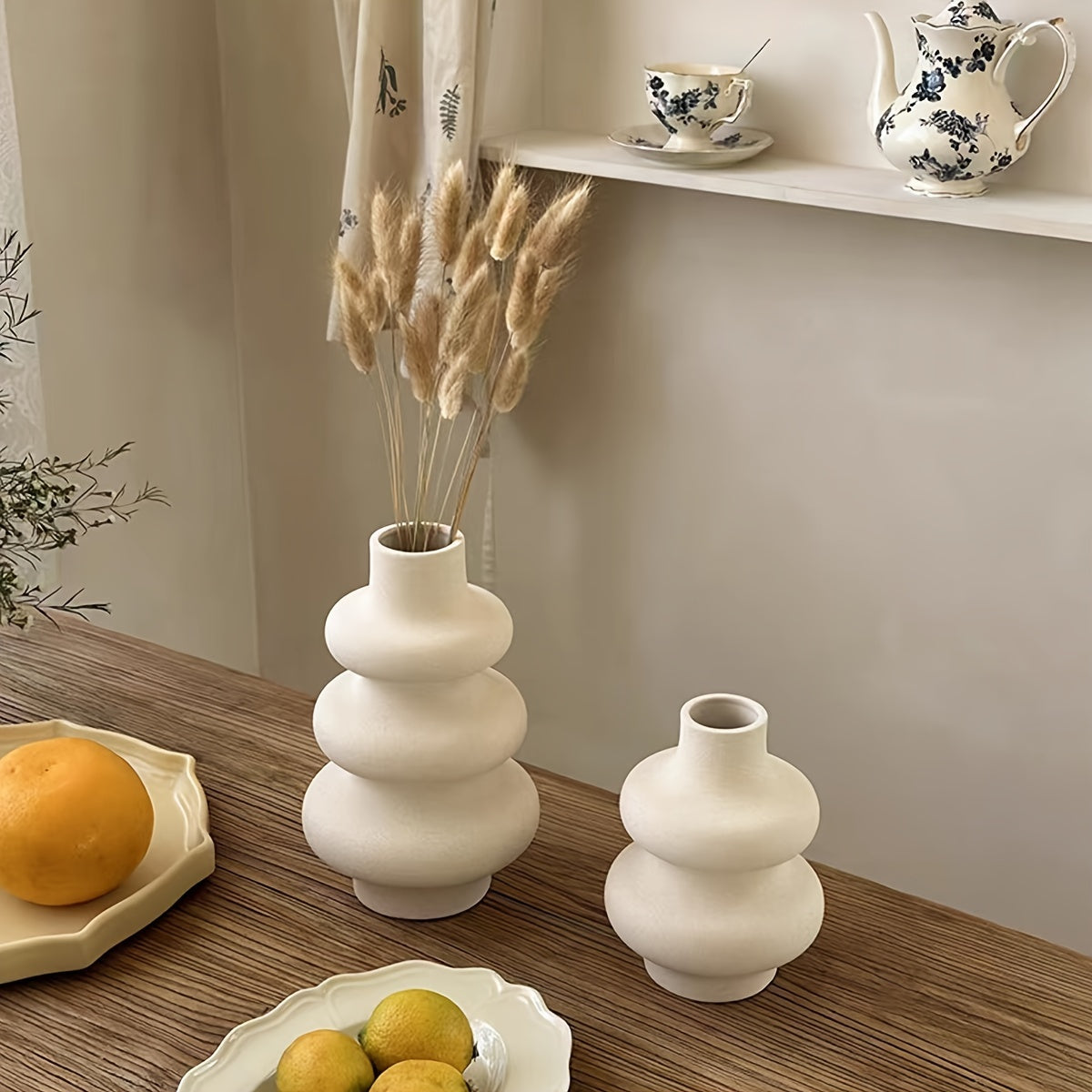 Boho Spiral Keramikvase