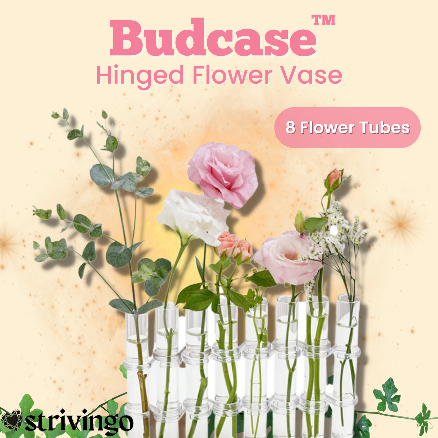 Budcase Hinged Blumenvasen