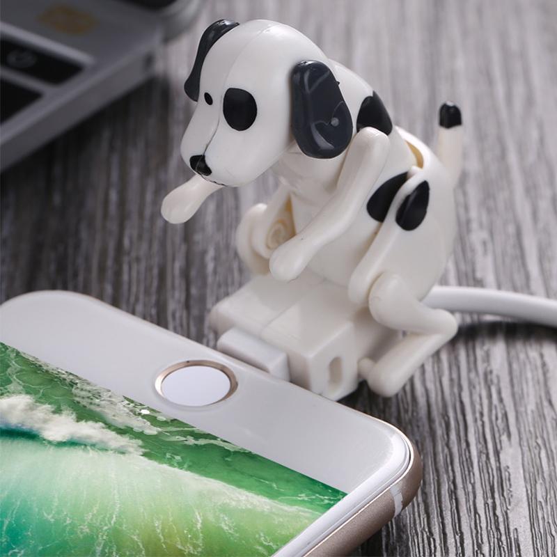 Lustiger Humpender Hund Schnelllade-Kabel