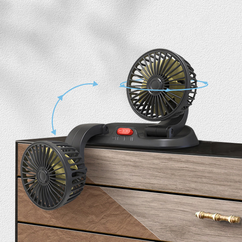 Doppelkopf Auto Kühlluftzirkulatorventilator