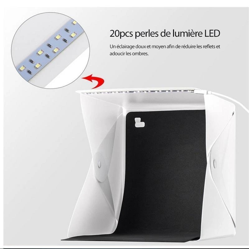 Lichtbox für Fotostudio zu Hause
