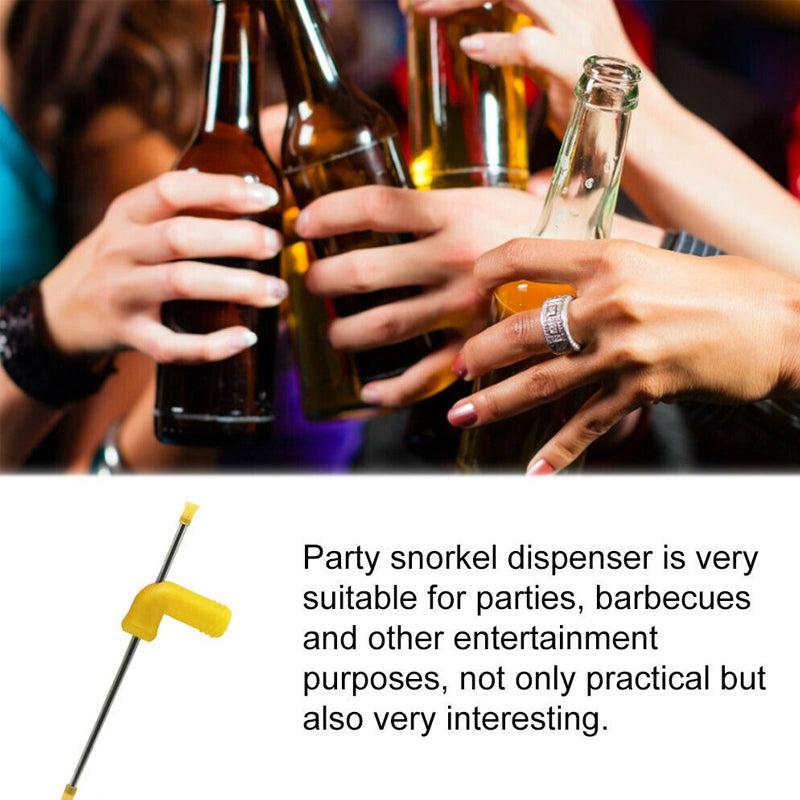 Party Bier Trinken Schnorchel