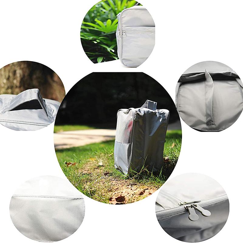 Nieuwe reisschoenentassen voor 3 paar schoenen