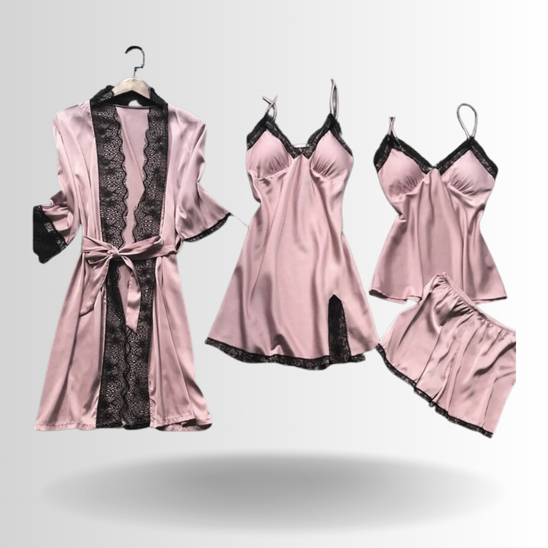COSY DROMEN | Winterbeständige Damenpyjama | Elegante und Stilvolle Nachtwäsche