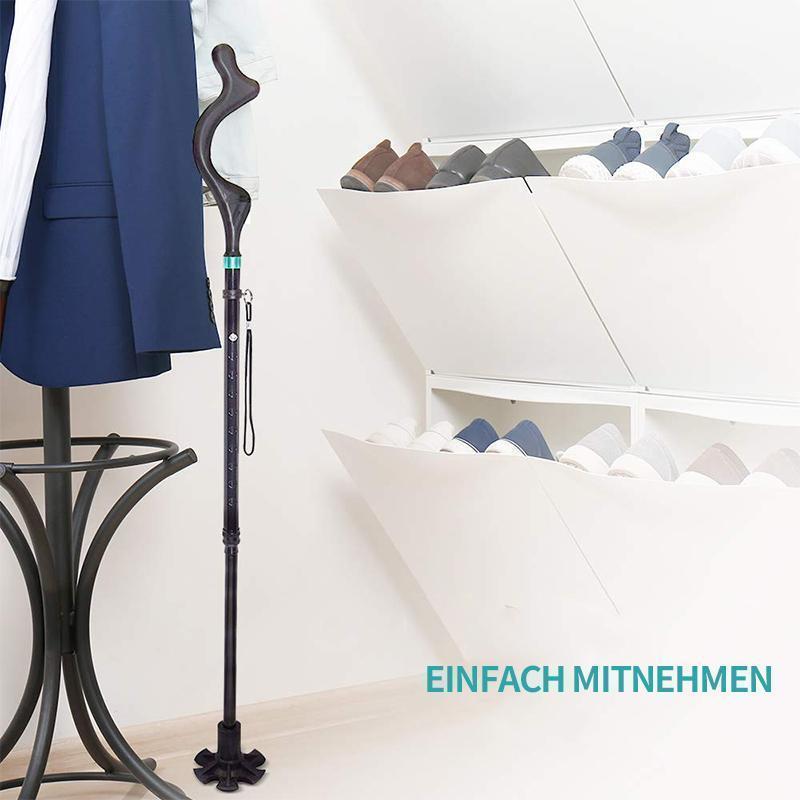 Opvouwbare en intrekbare wandelstok