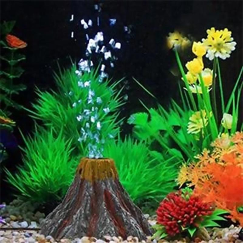 Aquarium Vulkan Dekorationsset