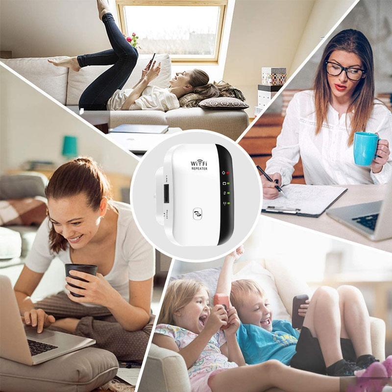 Draadloze wifi-signaalversterker