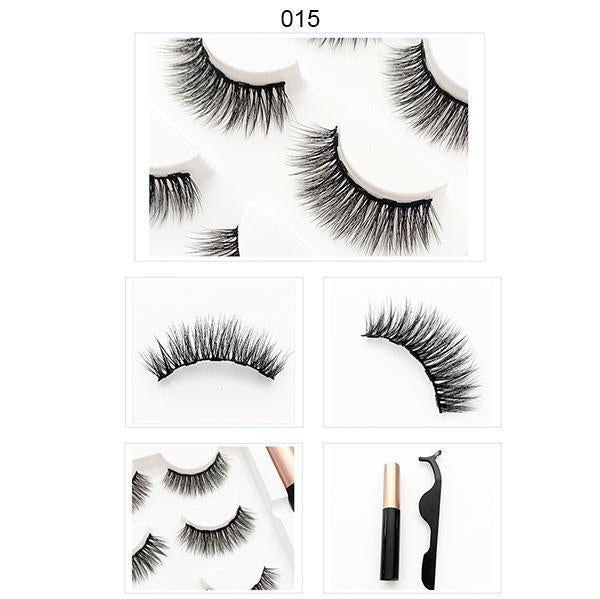 Wimpern für magnetischen Eyeliner