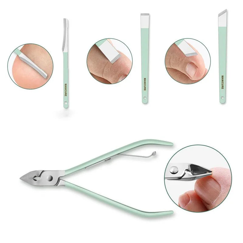 Clippro 12-16Teile/Set Edelstahl Nagelknipser Set Mit Faltbeutel