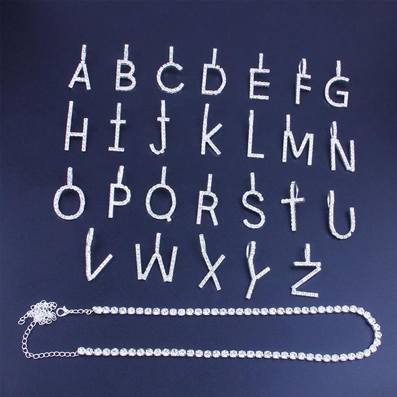 26 Buchstaben Initialen Halskette