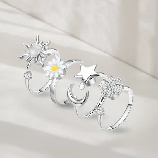 CalmRing Nua - Stilvolles Ring für Stress und Angst