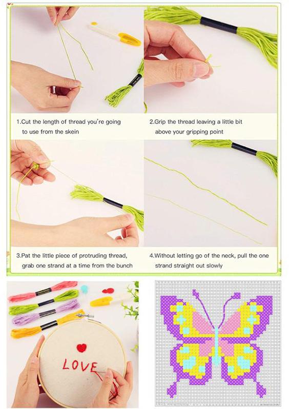 Sandsberg | DIY Magic Stickerei Stift Set Punch Nadeln