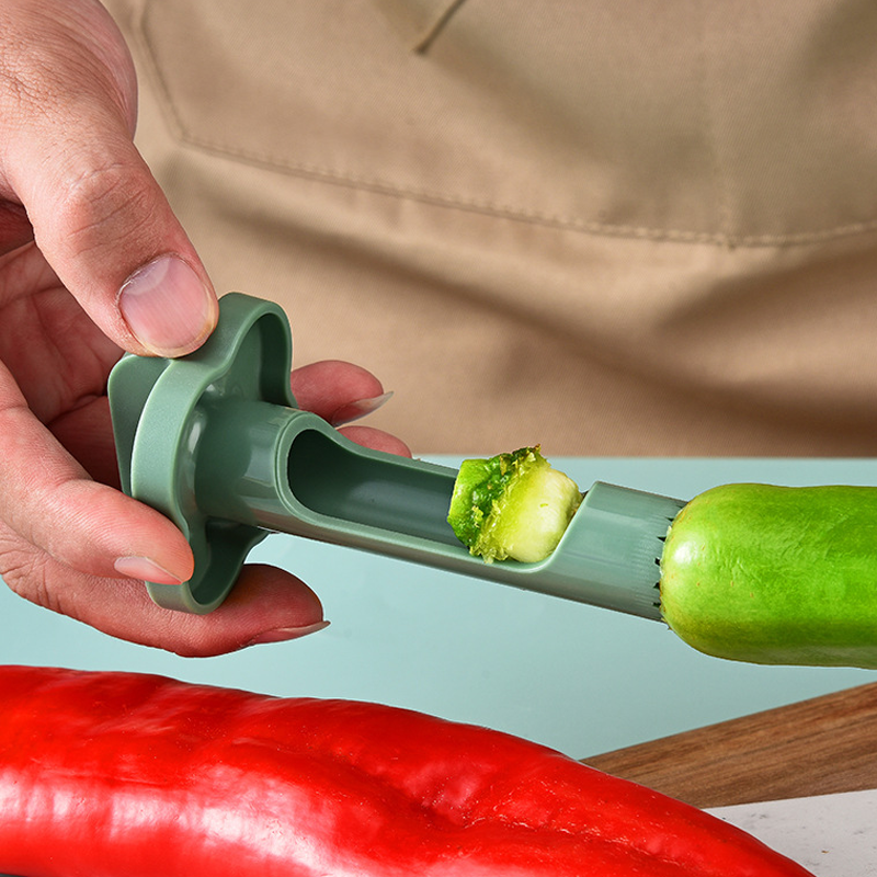 2-in-1 Obst Paprika Entkerner