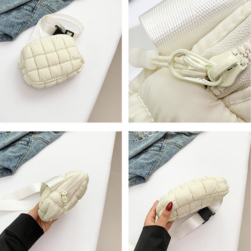 Puffer Crossbody Bag für Frauen
