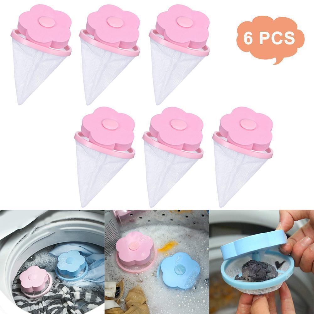 Wasmachine filterzak voor het verwijderen van haar, pluisjes en dierenhaar