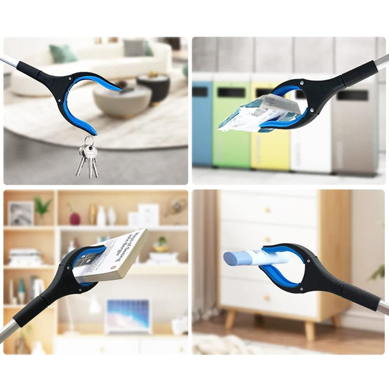 Klappbarer Greifer mit um 360° drehbarem Clip
