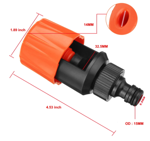 Universal Wasserhahnanschluss