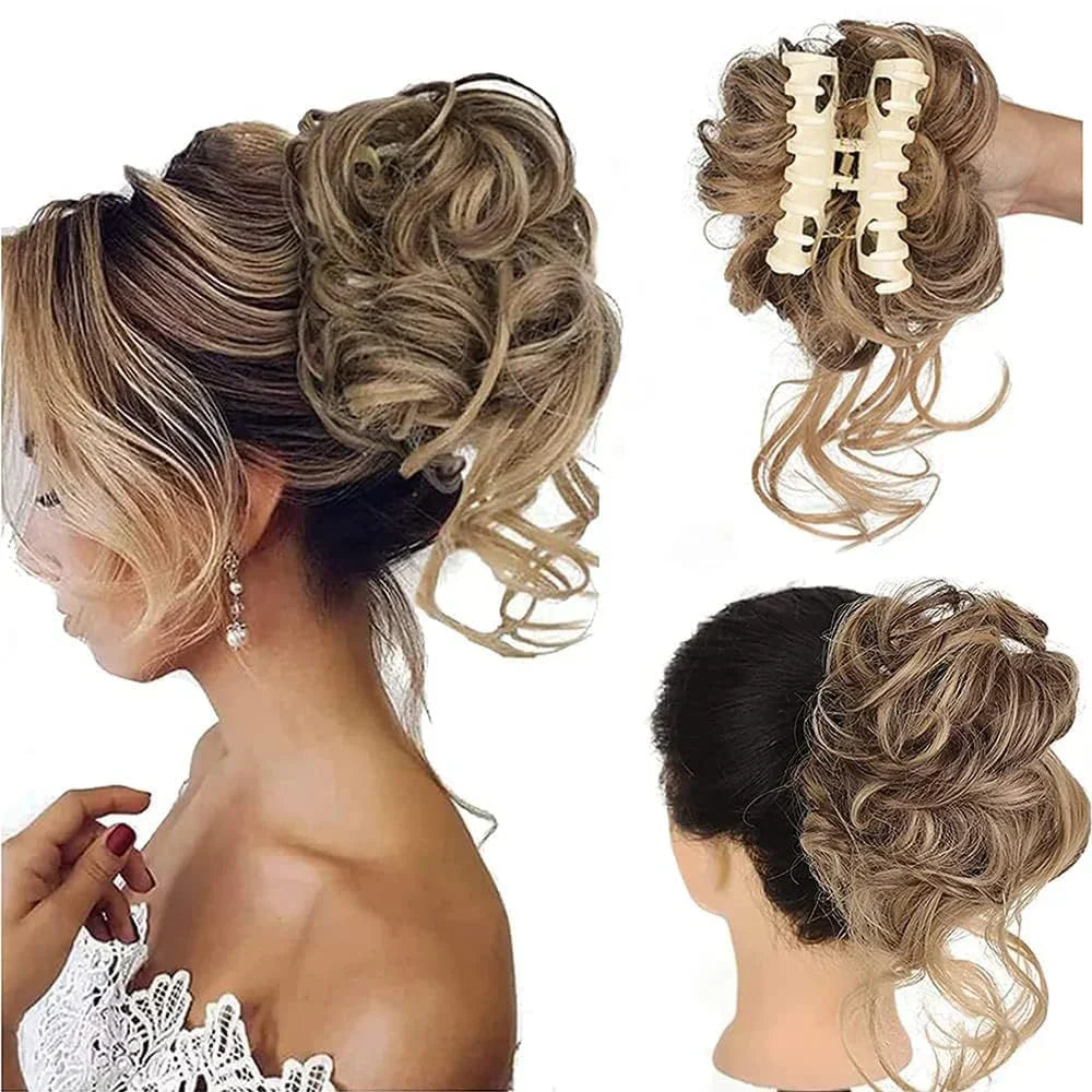CurlyBun: Sofort Gelockt Dutt Haar Klammer