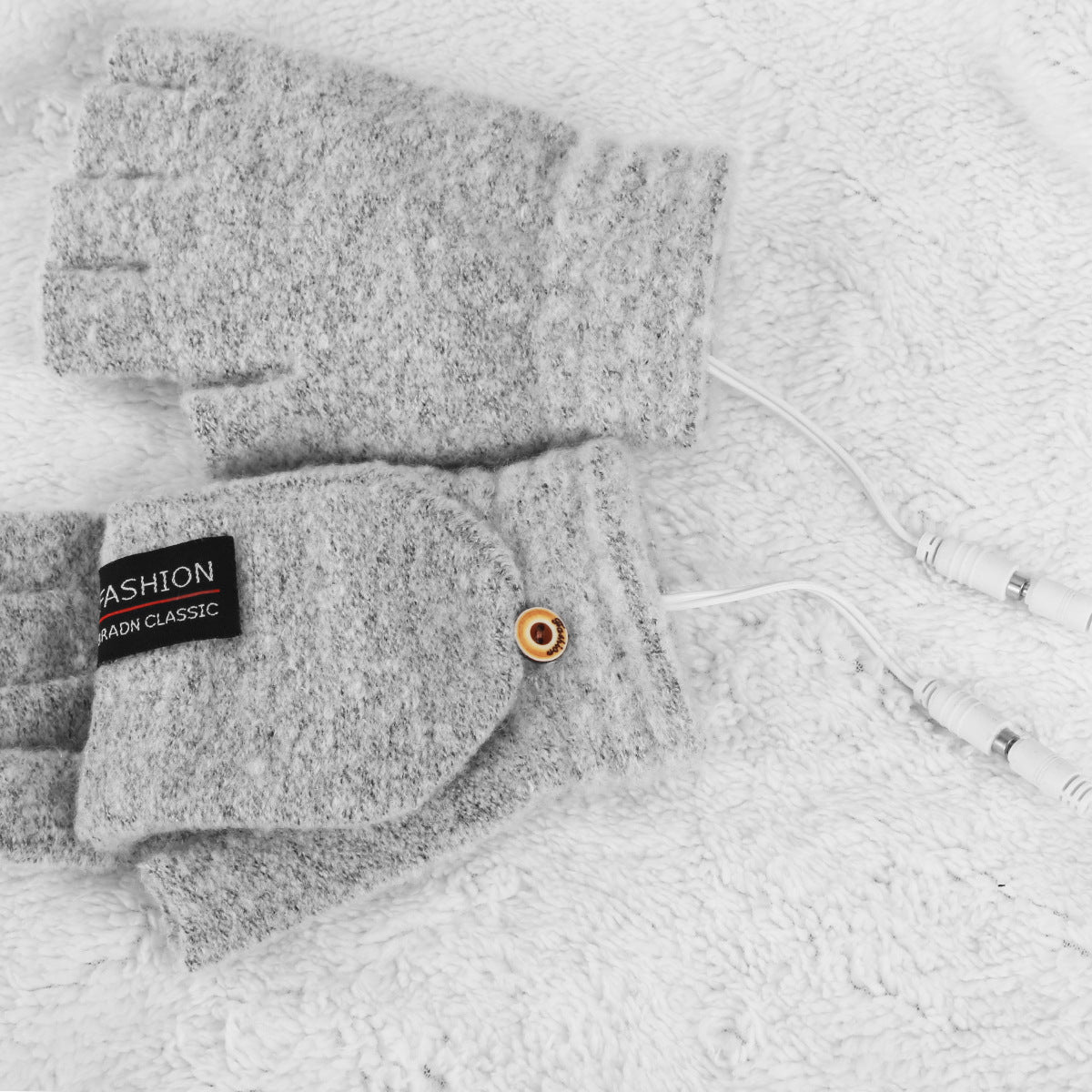 Doppelseitig elektrisch beheizte Handschuhe mit USB-Anschluss