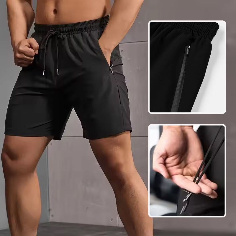 Herren Atmungsaktive Schnell Trocknende Sport Shorts