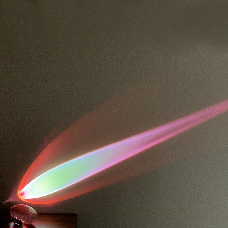 Sandsberg | Sonnenuntergangs-Projektionslampe, mit schönem Licht & minimalistischem Design, für Badezimmer, Fotos & mehr