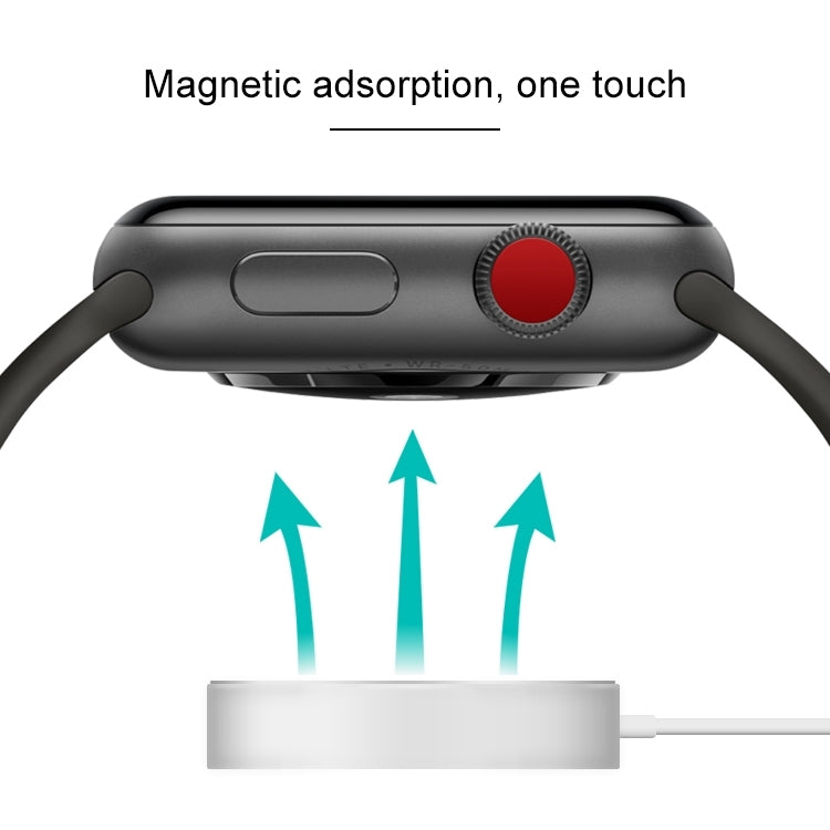 Sandsberg | 1m Magnetischer Kabelloser Charger für Apple Watch Series Ultra & 10 / 9 / 8 / 7 / 6 / 5 / 4 / 3 / 2 (Weiß)
