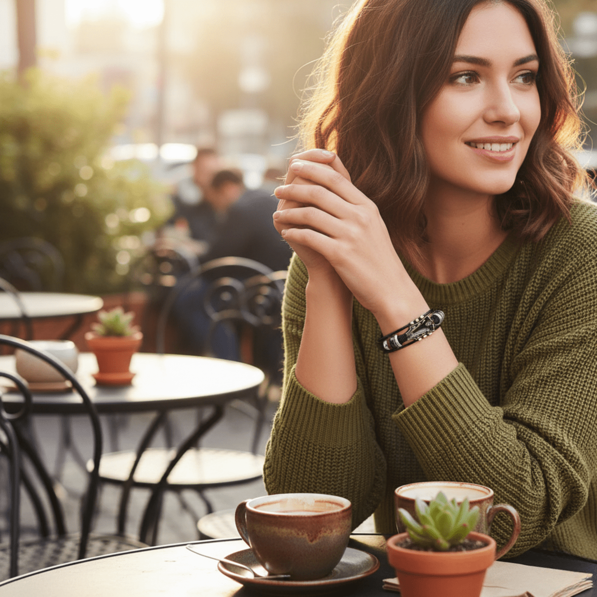 Sandsberg | Lederarmband mit gitarreninspiriertem Design